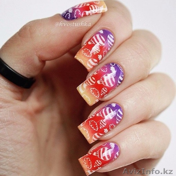 Стемпинг нанесения рисунков на ногти - Изображение #7, Объявление #1399575