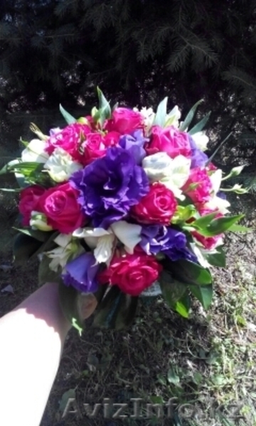 букет для невесты заказы в алматы - Изображение #1, Объявление #1239789