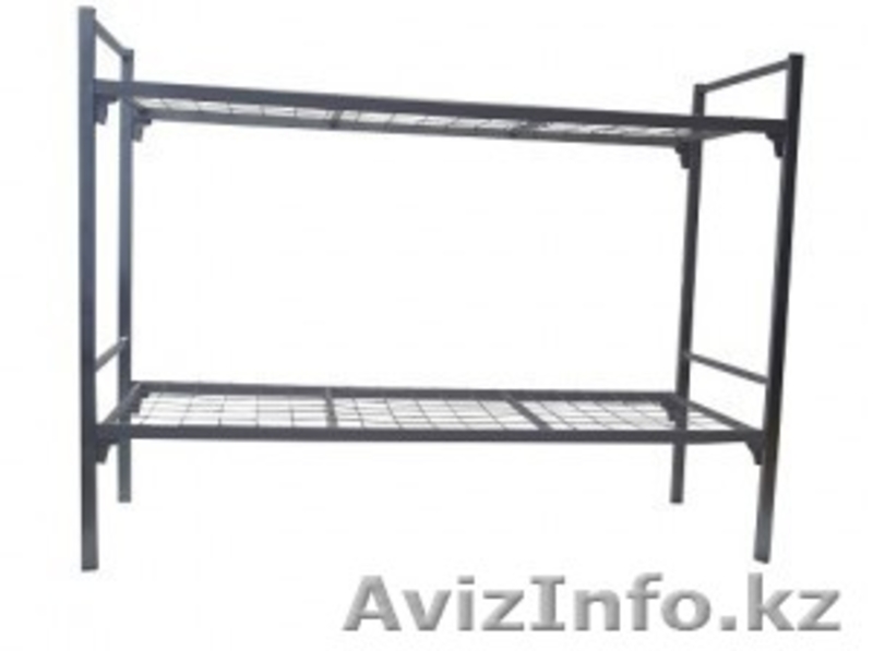 Кровати металлические двухъярусные, кровати для рабочих, кровати опт - Изображение #5, Объявление #1422052