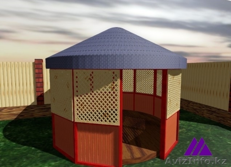беседка деревянная - Изображение #5, Объявление #1413441