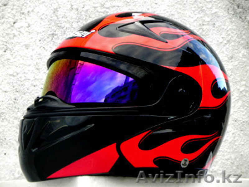 мотошлемы с сертифекацией DOT продажа ,в большом ассортименте, Алматы - Изображение #5, Объявление #1058414