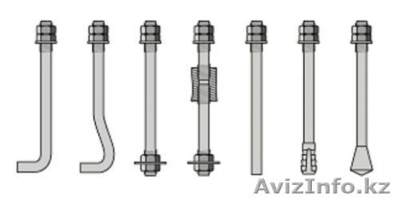  Болты фундаментные изогнутые гост 24379.1-80 - Изображение #1, Объявление #1444211