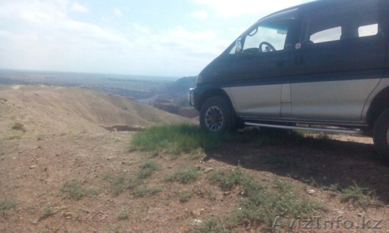 Услуга перевозки на ММС.Delica 4 WD, 6 мест.По городу, меж город - Изображение #1, Объявление #1376835