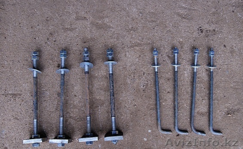  Изготавливаем болты фундаментные с анкерной плитой ГОСТ 24379.1-80 - Изображение #1, Объявление #1444222