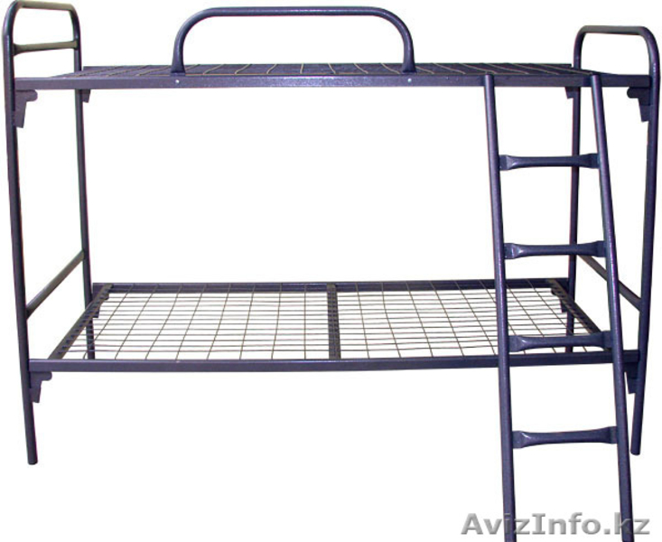 Кровати одноярусные металлические, кровати металлические двухъярусные, опт. - Изображение #1, Объявление #1433320