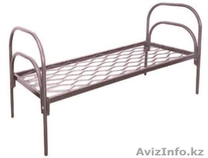 Кровати одноярусные металлические, кровати металлические двухъярусные, опт. - Изображение #4, Объявление #1433320