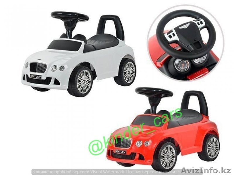 Детская каталка, толокар Bentley Continental - Изображение #5, Объявление #1467599