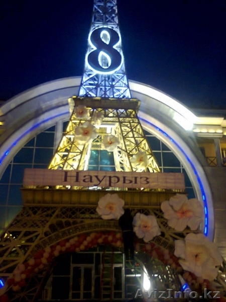 Подсветка зданий, праздничное оформление (Новый год, 8 Марта, Наурыз) - Изображение #9, Объявление #1461889