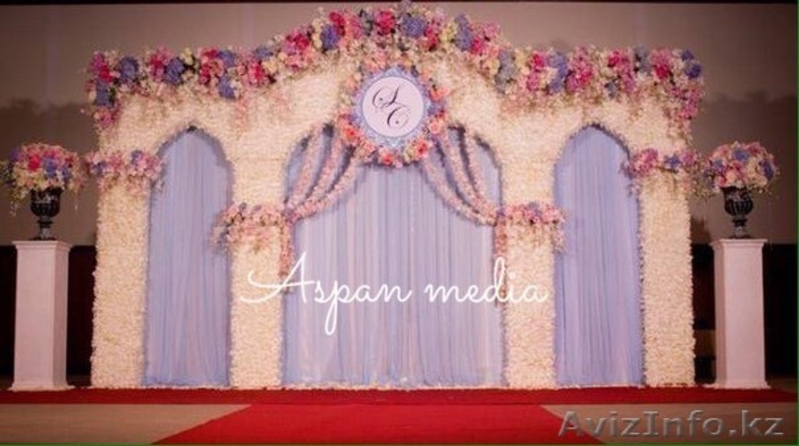 Пресс стена / Фотозона / Баннер на свадьбу / 3d Баннер Алматы - Изображение #4, Объявление #1481256