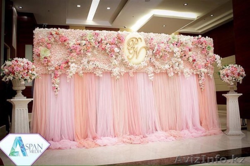 Пресс стена / Фотозона / Баннер на свадьбу / 3d Баннер Алматы - Изображение #3, Объявление #1481256