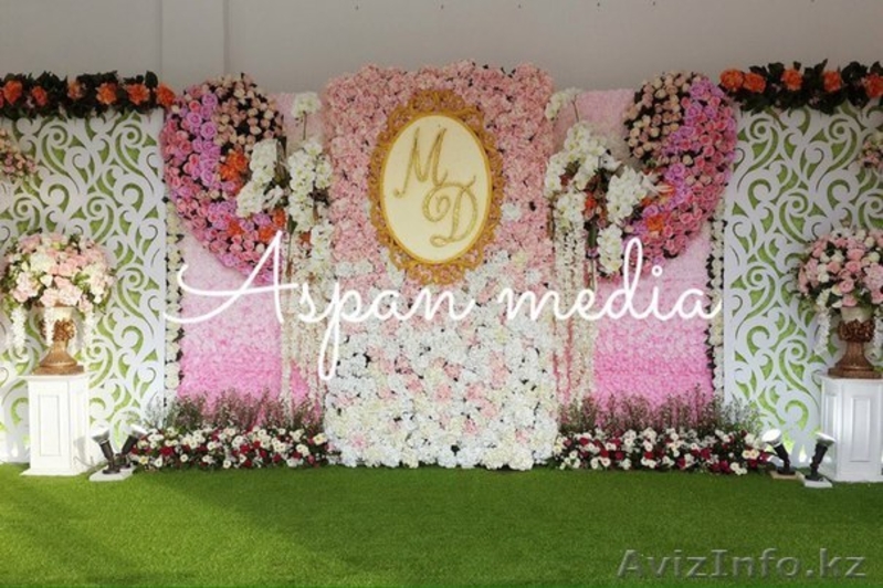 Пресс стена / Фотозона / Баннер на свадьбу / 3d Баннер Алматы - Изображение #5, Объявление #1481256