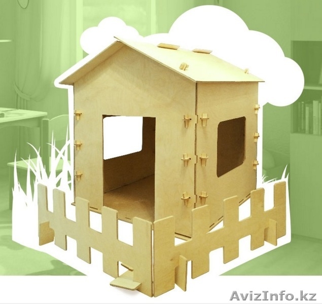 Детский игровой домик в Алматы. Puzzle house - Изображение #3, Объявление #1485561