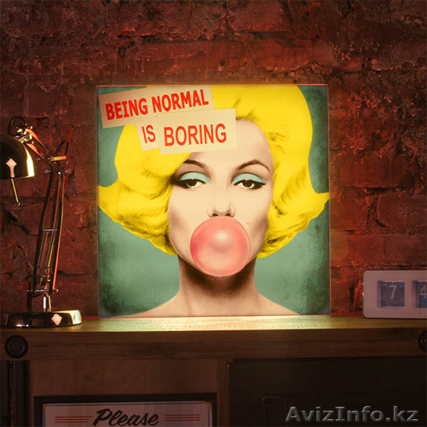 Настенный 3D светильник с вашей фотографией. НОВИНКА В АЛМАТЫ - Изображение #6, Объявление #1498451