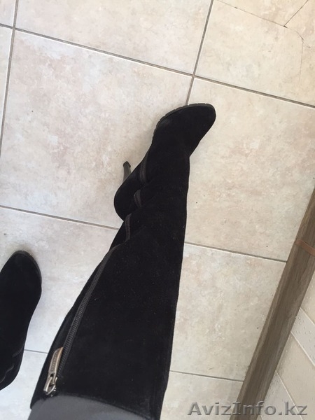 продам зимние черные замшевые  сапоги  Италия   - Изображение #3, Объявление #1503456