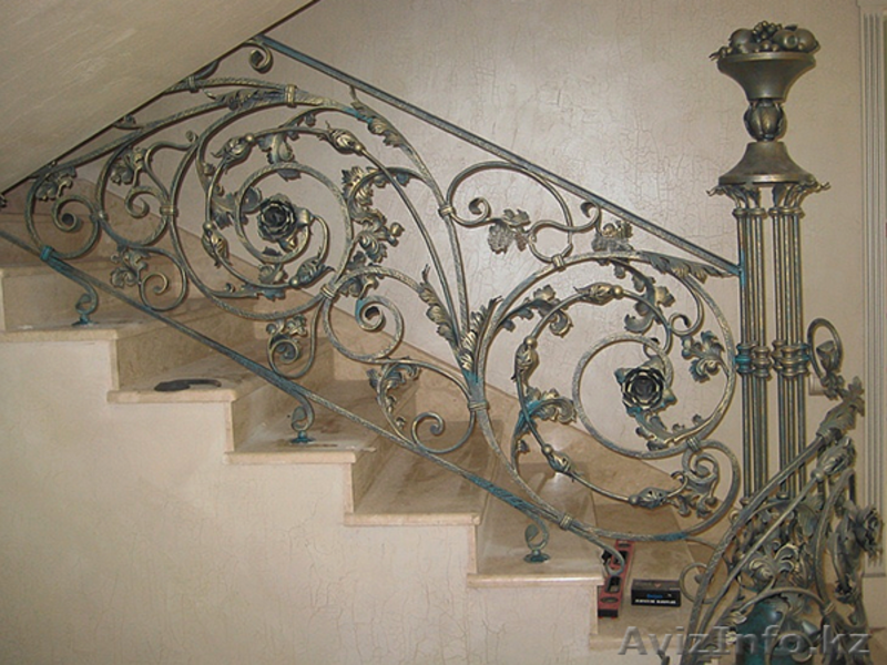 Перила кованные Алматы - Изображение #5, Объявление #1497479