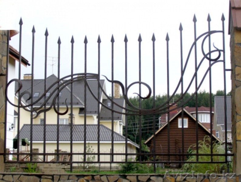 Кованые ворота, перила, решетки в Алматы - Изображение #3, Объявление #1494283