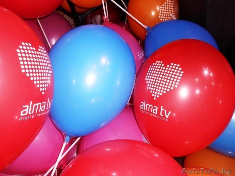 Печать на шарах логотипа и раздача шариков аниматорами и ростовыми куклами. - Изображение #2, Объявление #1507615