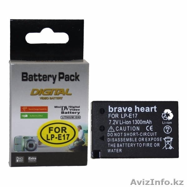 Батарейка аккумуляторная LP E17 для Canon 750D M3 8000D - Изображение #1, Объявление #1521408