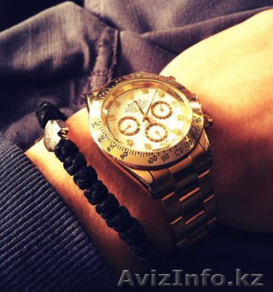 ЛЕГЕНДАРНЫЕ ЧАСЫ ROLEX DAYTONA + ПОРТМОНЕ BAELLERRY BUSINESS В ПОДАРОК! - Изображение #3, Объявление #1535471