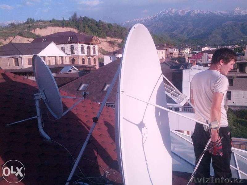 Спутниковое телевидение в Алматы, Отау тв, установка, настройка - Изображение #3, Объявление #371287