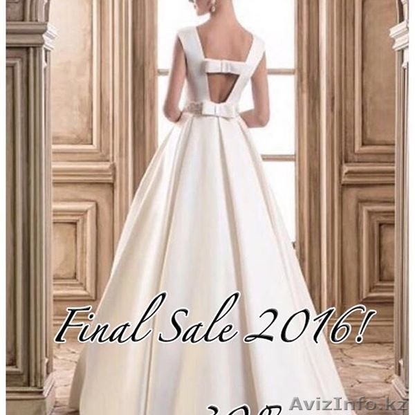 Шикарное атласное свадебное платье Rosa Clarа - Изображение #4, Объявление #1555100