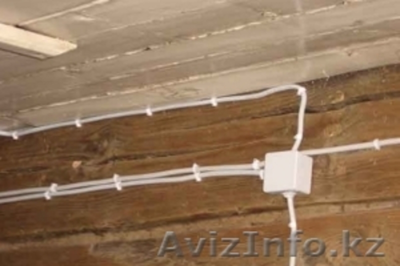 Услуги электрика в Алматы, электромонтажные работы, аварийный вызов на дом. - Изображение #2, Объявление #1553518