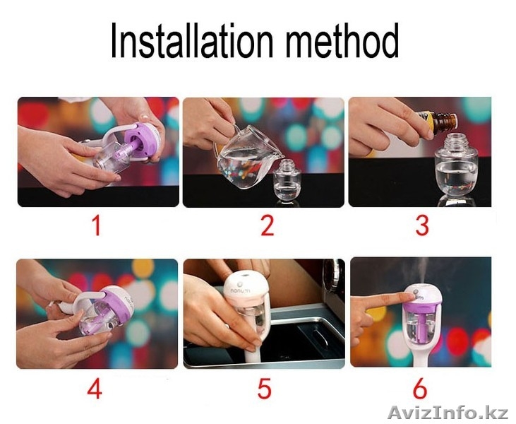 Продам паровой, компактный освежитель, увлажнитель воздуха в авто - Изображение #3, Объявление #1554194