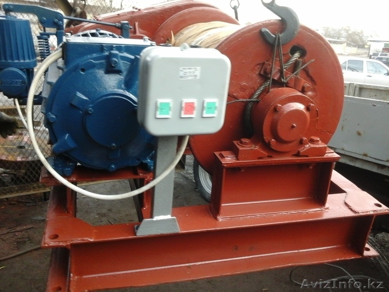 Лебедка маневровая г/п 7 тонн ЛМ-71 с тросом  - Изображение #3, Объявление #1563781