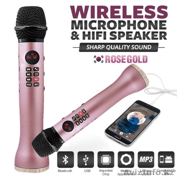  Профессиональный Беспроводной Караоке Микрофон iSolo! - Изображение #3, Объявление #1569617