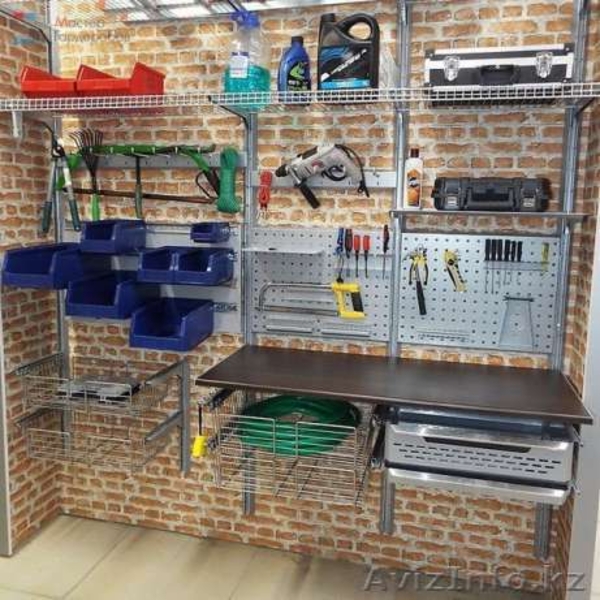 Гардеробные сетчатые стальные системы HOME SPACE Лофт.Рассрочка.Кредит - Изображение #2, Объявление #1578405