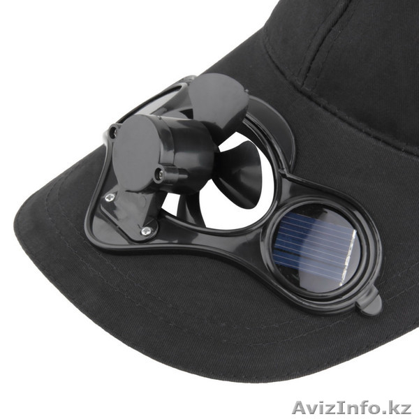 Продам кепку с вентилятором на 2х солнечных батареях. - Изображение #3, Объявление #1575562