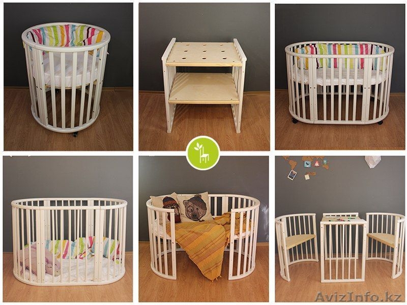 Кроватка- трансформер "Папа Карло", 5 в 1 - Изображение #7, Объявление #1585753