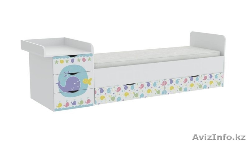 Кроватка - трансформер Фея "1150 Морская история"  - Изображение #3, Объявление #1585755