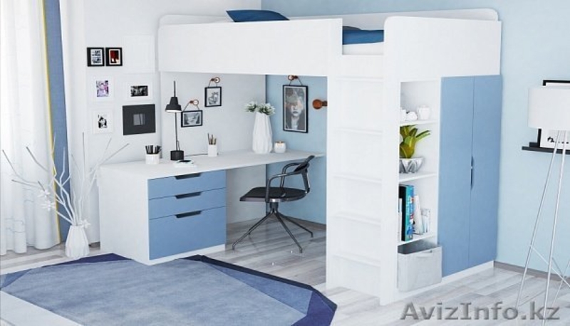 Кровать-чердак 5в1 polini Simple - Изображение #3, Объявление #1585763