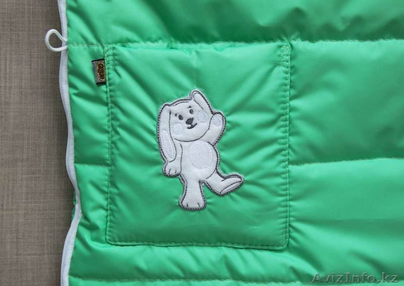  Конверт демисезонный "Зайчик", зеленый - Изображение #4, Объявление #1585767
