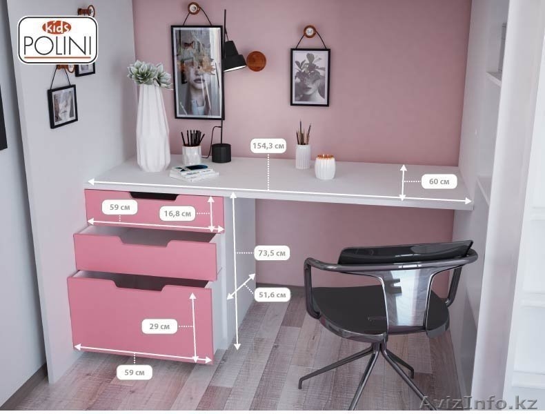 Кровать-чердак 5 в 1 Polini Simple - Изображение #4, Объявление #1585752