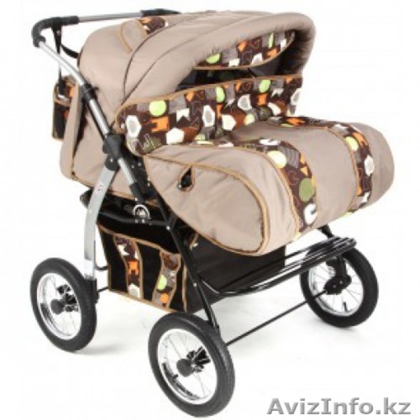 Коляска трансформер для двойни Indigo "SANTA CRUZ PC - Изображение #4, Объявление #1585762