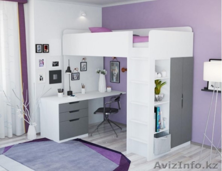 Чердак-кровать 5 в 1 POLINI SIMPLE - Изображение #1, Объявление #1588306