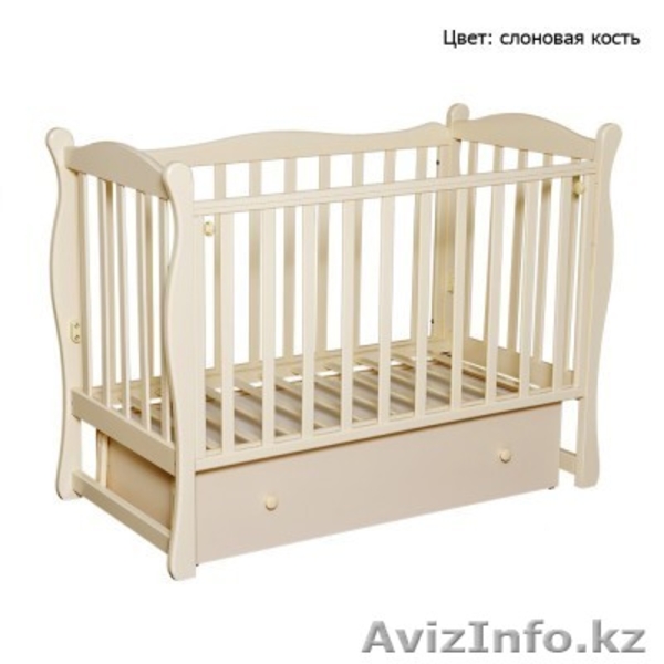 КРОВАТЬ ДЕТСКАЯ АНТЕЛ СЕВЕРЯНКА 2 АВТОСТЕНКА, МАЯТНИК ПОПЕРЕЧНОГО КАЧАНИЯ  - Изображение #1, Объявление #1588301