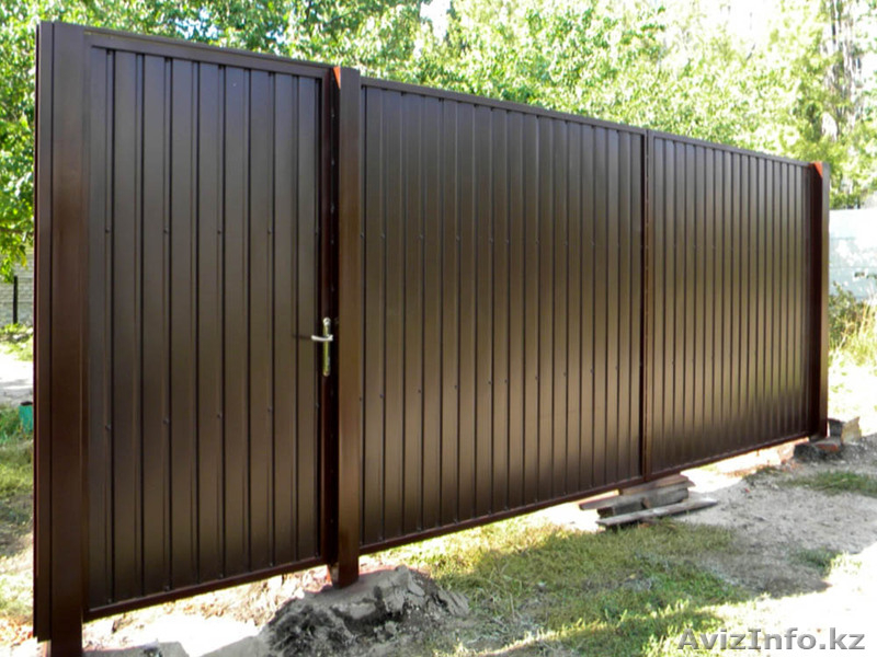 Въездные откатные и распашные ворота - Изображение #4, Объявление #1592744
