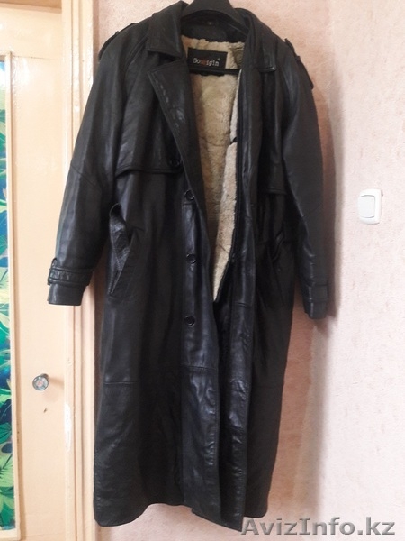 Продам мужской кожаный плащ - Изображение #2, Объявление #1591470