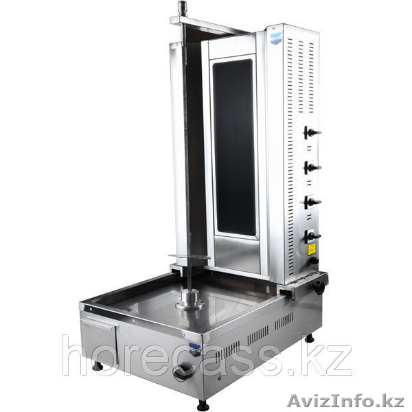 БУ: Аппарат для донера электр., 4 тэна с нижним мотором, стеклокер - Изображение #5, Объявление #1600186