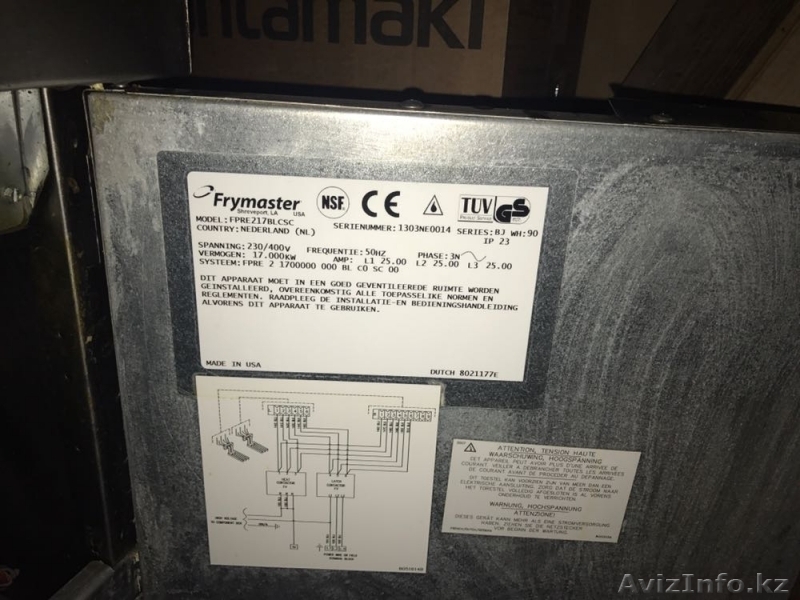 БУ: Фритюрница Frymaster FPRE217 - Изображение #5, Объявление #1600182