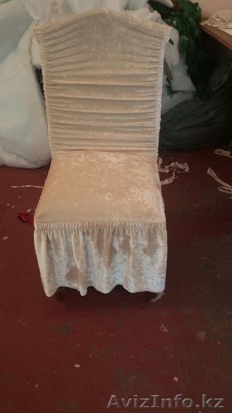 Чехол резинка на стулья велюр - Изображение #5, Объявление #1600522