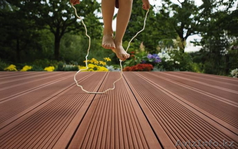 Террасная доска алматы декинг алматы дпк алматы - Изображение #1, Объявление #1602252