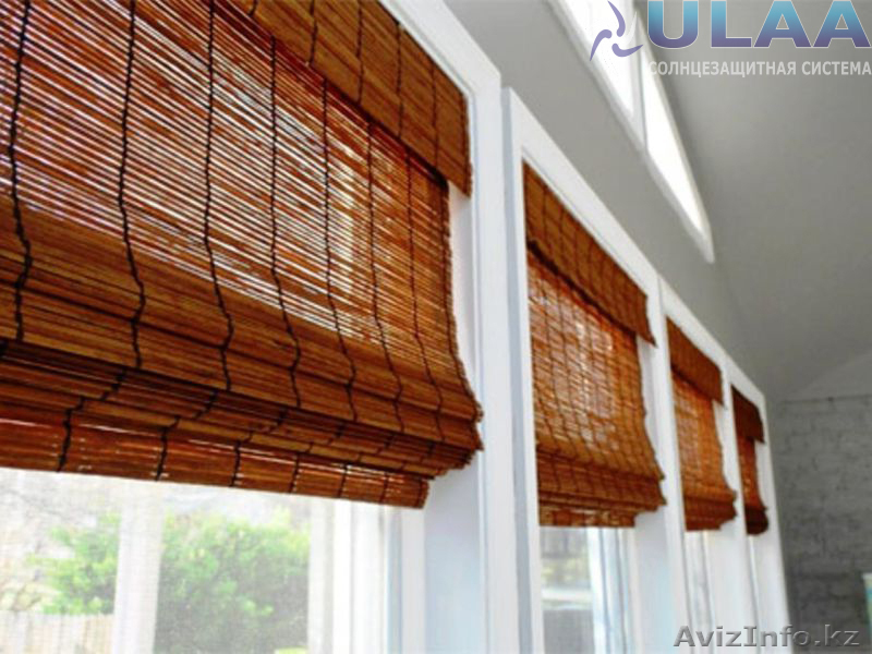 Бамбуковые полотна, жалюзи, рулонные и римские шторы - Изображение #1, Объявление #1612315