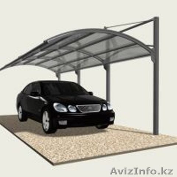 Навесы под авто в Алматы - Изображение #1, Объявление #1612620