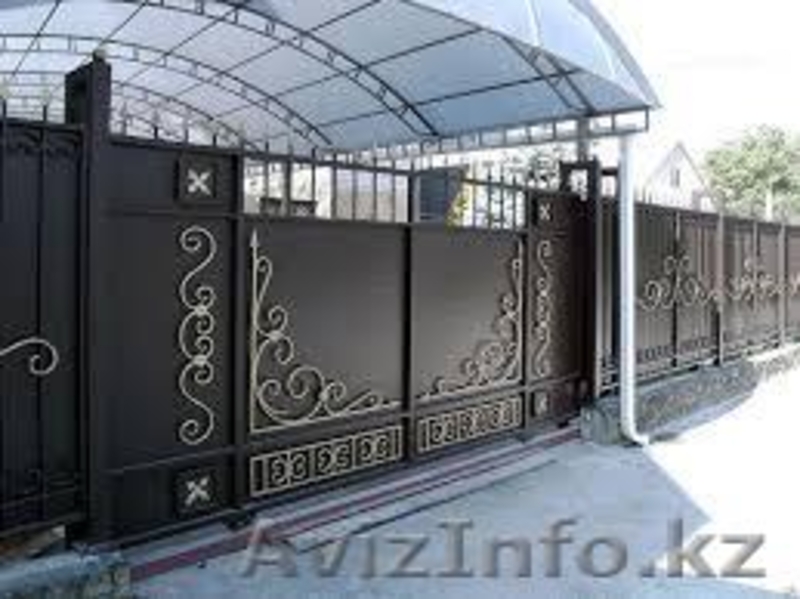 Ворота и заборы любой сложности в Алматы - Изображение #2, Объявление #1609197