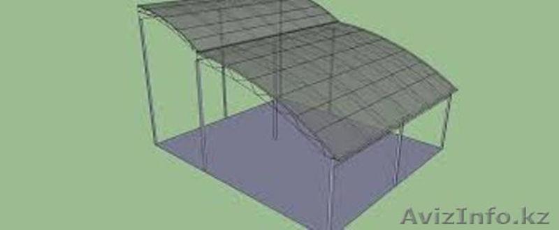 Навесы под авто в Алматы - Изображение #3, Объявление #1612620