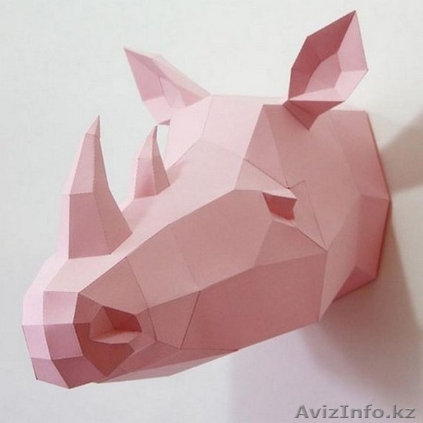 Объёмные 3D фигуры из бумаги. Декор, интересный и оригинальный подарок - Изображение #3, Объявление #1609814